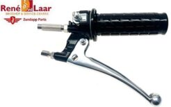 ZUNDAPP GAS/REMHANDLE 517 ALS ORIGINEEL ( ZWART )